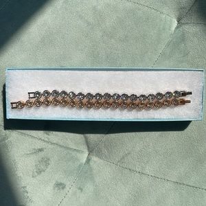 Brand new Swarovski Touchstone tennis bracelets- rose gold/silver